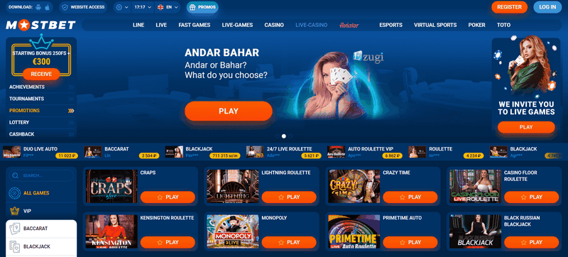 Exists a Mostbet App?